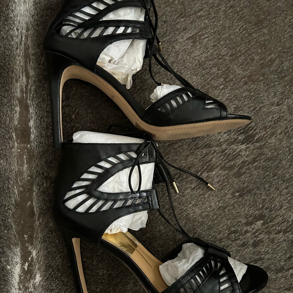 Dolce Vita Black High Heeled Sandals 8.5 - Gently minimally worn
